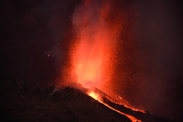 Wulkan Teneguia ostatni raz wybuchł w 1971 roku /MIGUEL CALERO /PAP/EPA