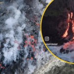 Wulkaniczna lawa spotkała się z wodami oceanu. Czegoś takiego nie było od lat