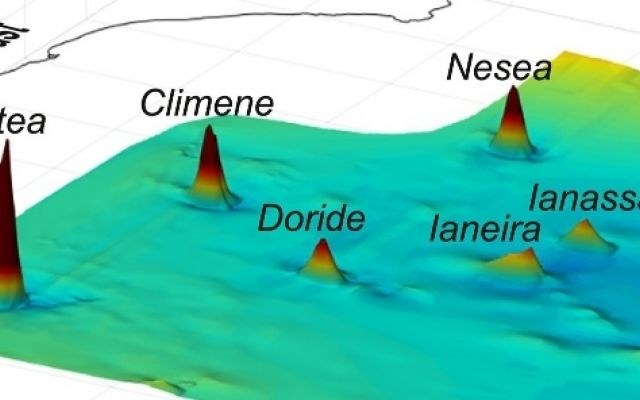 Wulkaniczne struktury zlokalizowano około 35 km na południowy zachód od wybrzeża Sycylii /materiały prasowe