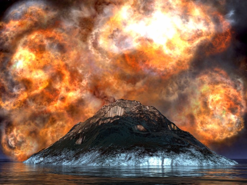 Wulkaniczne szkliwa mogą stanowić klucz do zagadki pochodzenia życia na Ziemi /123RF/PICSEL /123RF/PICSEL
