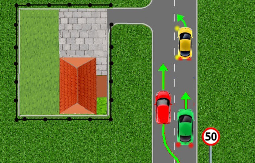 Wy można wyprzedzać samochód, który skręca w lewo? /INTERIA.PL