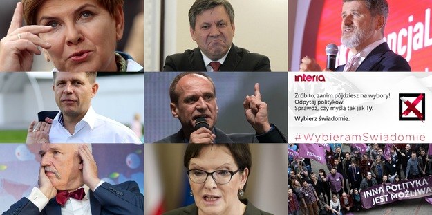 #WybieramSwiadomie - zadaj pytanie politykom! /INTERIA.PL
