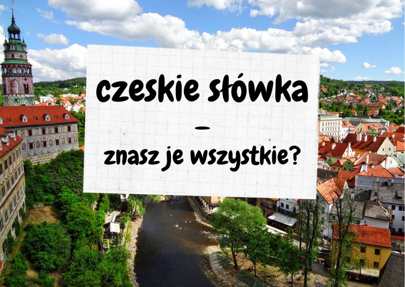 Wybierasz się do Czech? Warto znać te kilka słówek, żeby nie zginąć jak... ciotka w Czechach