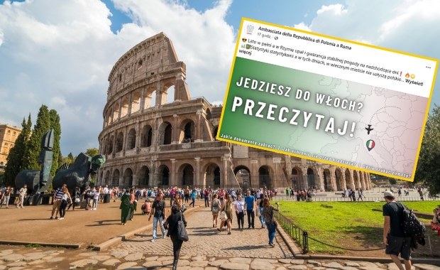 Wybierasz się do Rzymu? Ambasada ma dla ciebie ważne rady
