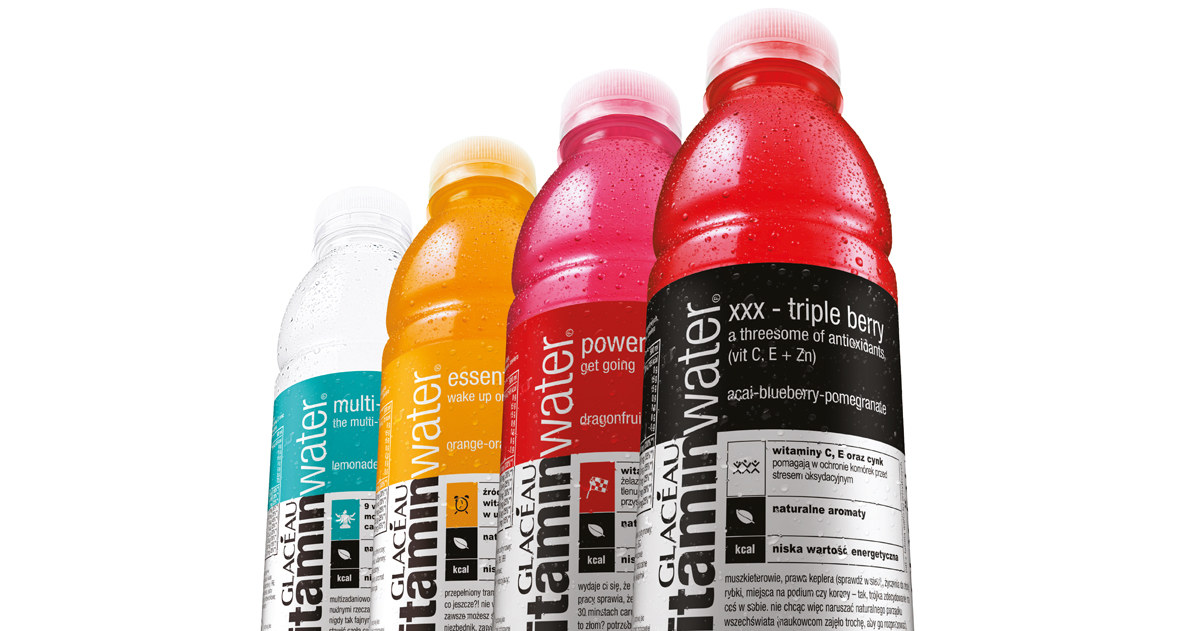 Wybierz swój ulubiony wariant Glacéau vitaminwater® /materiały prasowe