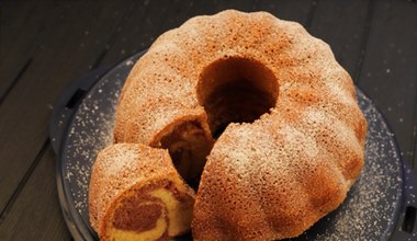 Wybitnie wilgotna, delikatna jak puch babka marmurkowa. Sekretem jest jeden składnik