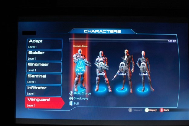 Wybór postaci w Mass Effect 3 /CDA