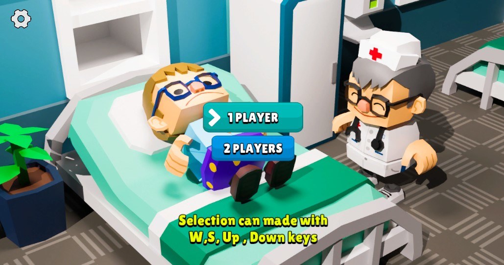 Wybór trybu gry online za darmo Hospital Hustle /Click.pl