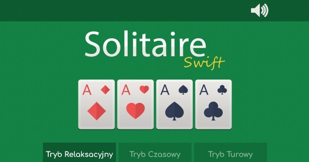 Wybór trybu gry pasjans Solitaire Swift /Click.pl