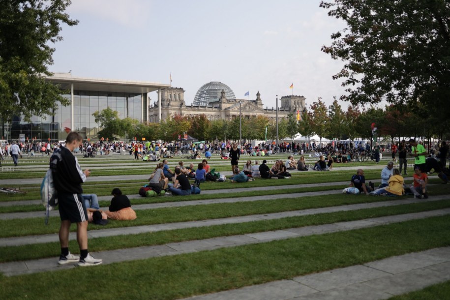 Wyborcza niedziela w Berlinie /Michał Dukaczewski /RMF FM