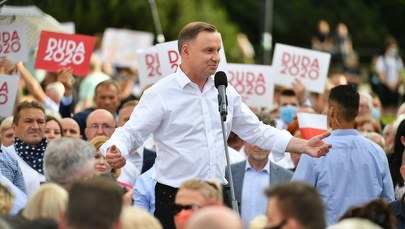 Wybory 2020. Duda: Za mojej kadencji rodzina została przeniesiona na lepszy poziom