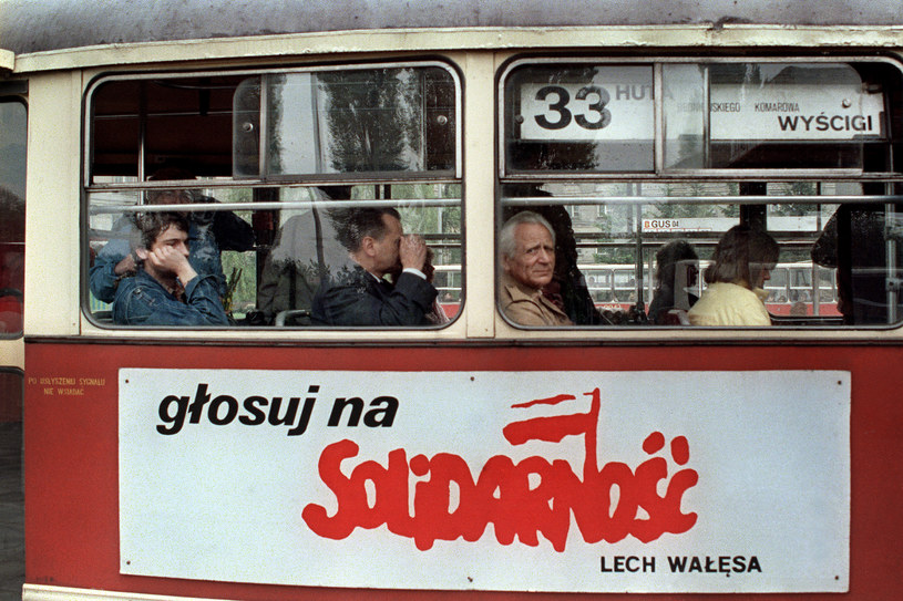 Wybory 4 czerwcu 1989 roku oznaczały początek końca komunizmu w Polsce /Wojtek Druszcz /AFP