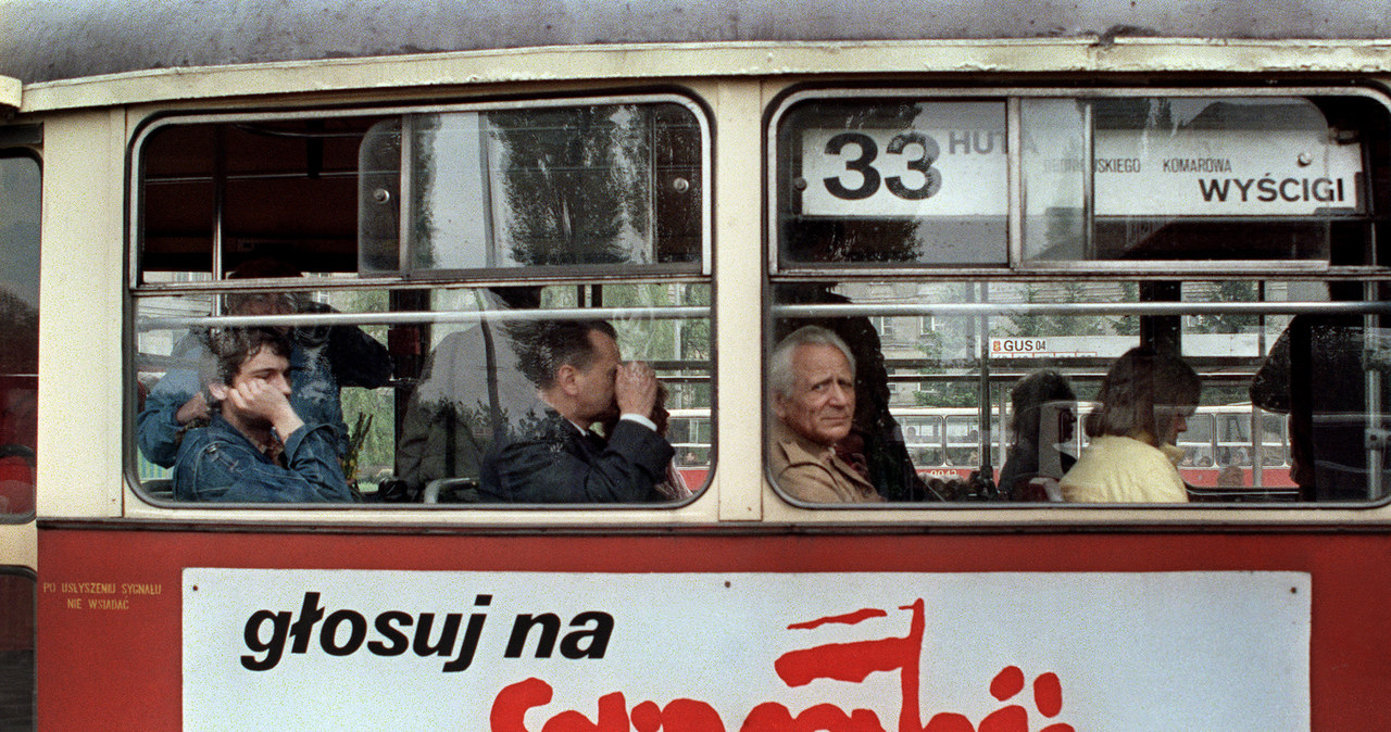 Wybory 4 czerwcu 1989 roku oznaczały początek końca komunizmu w Polsce /Wojtek Druszcz /AFP