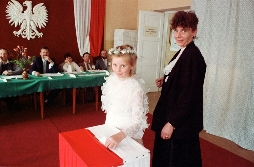 Wybory do Sejmu i Senatu, 4 czerwca 1989 r. /Chris Niedenthal /Agencja FORUM