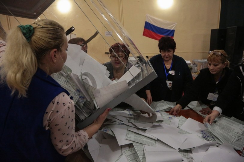 Wybory na Krymie /AFP