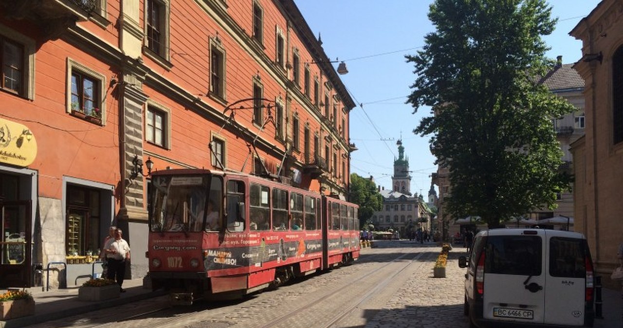 Wybory na Ukrainie: Lwów na zdjęciach reportera RMF FM