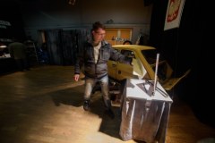 Wybory parlamentarne w warsztacie samochodowym w Czerwonaku