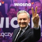 Wybory prezydenckie 2020: Biedroń z oficjalną rekomendacją Wiosny