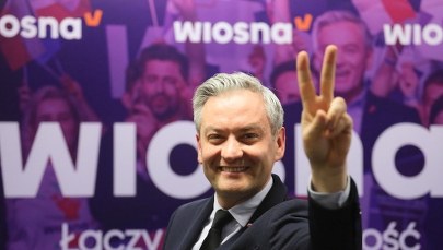 Wybory prezydenckie 2020: Biedroń z oficjalną rekomendacją Wiosny
