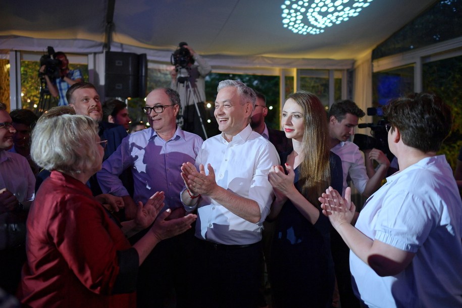 Wybory prezydenckie 2020. Kandydat Lewicy na prezydenta, lider Wiosny Robert Biedroń / 	Marcin Obara  /PAP