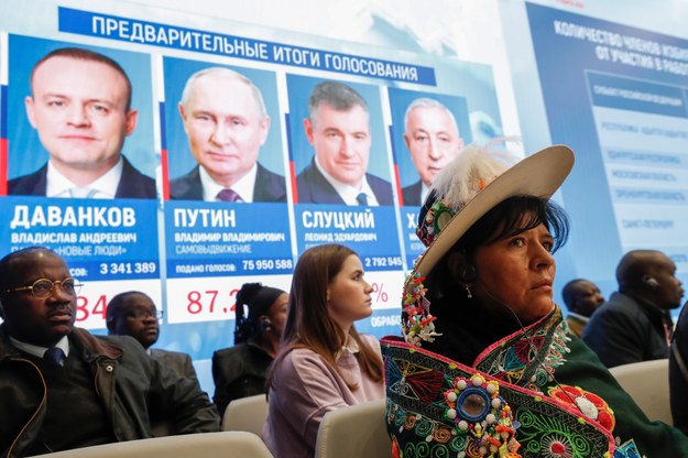 Wybory prezydenckie w Rosji zakończyły się zwycięstwem Władimira Putina /MAXIM SHIPENKOV    /PAP/EPA