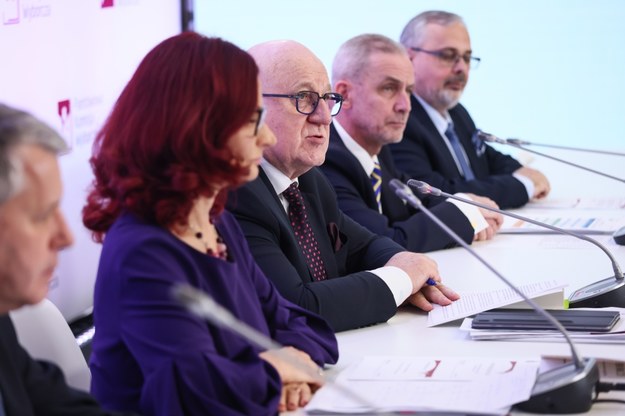 Wybory samorządowe 2024. Konferencja PKW /Leszek Szymański /PAP