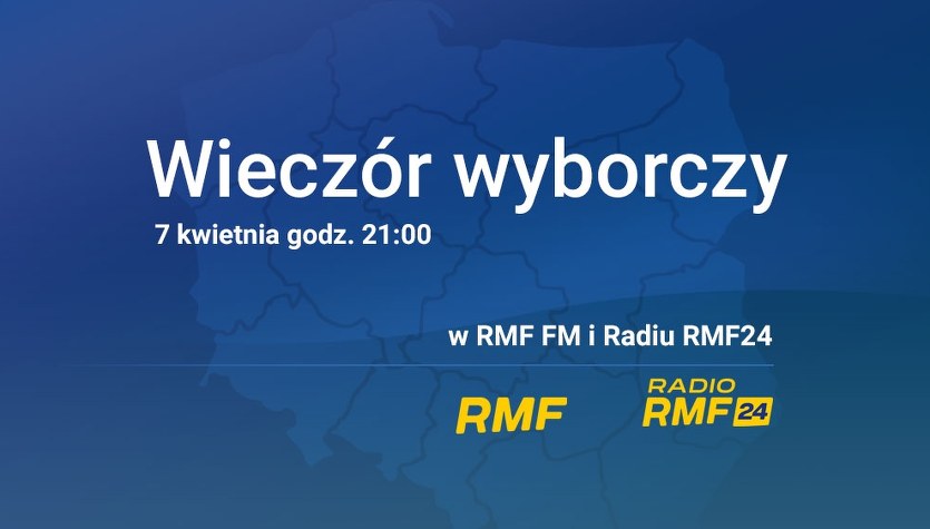 Wybory samorządowe 2024. ​Wieczór wyborczy w RMF FM, Radiu RMF24 i na RMF24.pl