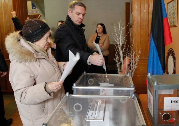 Wybory w Donbasie /ALEXANDER ERMOCHENKO /PAP/EPA