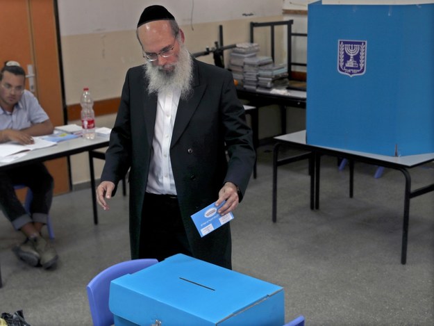 Wybory w Izraelu /ATEF SAFADI  /PAP/EPA