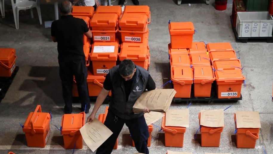 Wybory w Urugwaju /Raul Martinez /PAP/EPA