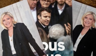 Wybory we Francji: Ostatnie sondaże dają wyraźną przewagę Macronowi