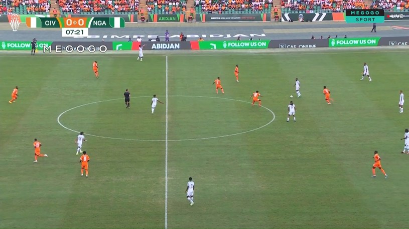 Wybrzeże Kości Słoniowej - Nigeria (0-1) Skrót meczu. Puchar Narodów Afryki. WIDEO