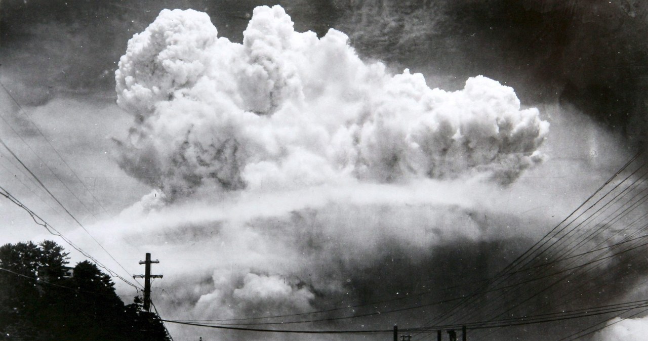 Wybuch bomby atomowej nad Nagasaki /East News