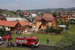 Wybuch butli z gazem na Podhalu. Jedna osoba nie żyje