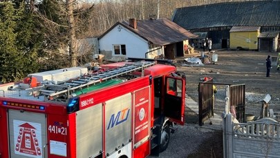 Wybuch butli z gazem w Świętokrzyskiem. Dwie osoby poparzone