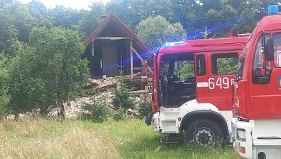 Wybuch butli z gazem w Wielkopolsce. Dom częściowo się zawalił, są ranni