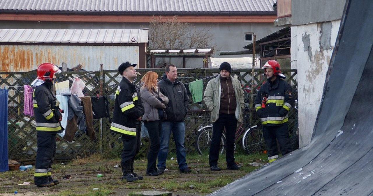 Wybuch doszczędnie zniszczył budynek