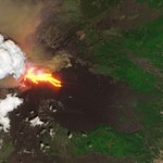 Wybuch Etny uchwycony z kosmosu. Niezwykłe zdjęcie z satelity ESA