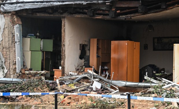 Wybuch gazu i pożar w Szczecinie [ZDJĘCIA]