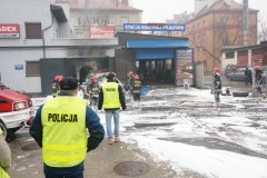 Wybuch gazu na stacji kontroli pojazdów