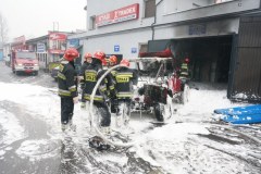 Wybuch gazu na stacji kontroli pojazdów