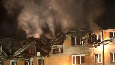 Wybuch gazu w bloku w Pruszkowie