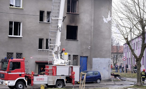 Wybuch gazu w kamienicy Bytomiu to według śledczych samobójstwo 