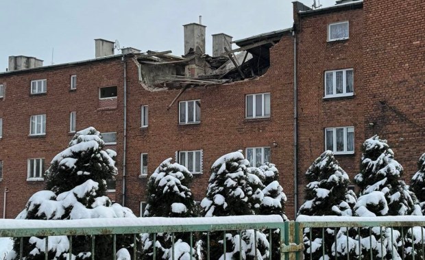 Wybuch gazu w Katowicach. Dwie osoby poszkodowane