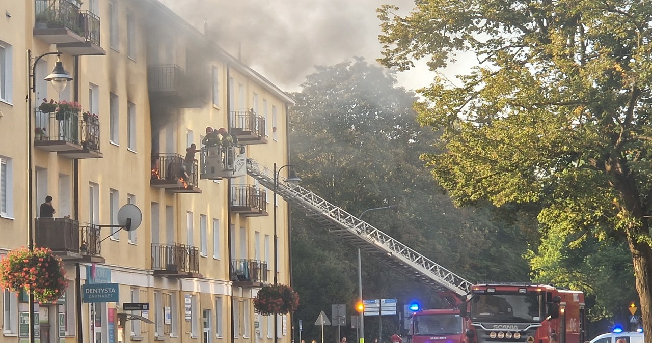 Wybuch gazu w Kołobrzegu