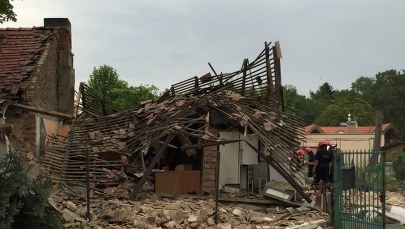 Wybuch gazu w Łodzi. Jedna osoba została ranna