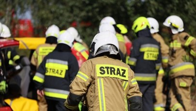 Wybuch gazu w Maniowach. Zawaliła się część budynku klubu sportowego