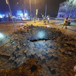 Wybuch gazu w Opolu. Uszkodzona jezdnia i chodnik