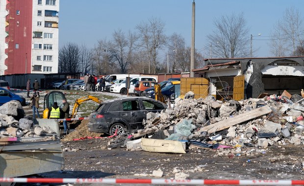 Wybuch gazu w Sosnowcu, ewakuowano mieszkańców dwóch bloków