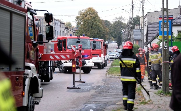 Wybuch gazu w Wojkowicach. Zawaliła się część budynku 